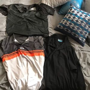 Men’s polo shirts price is for all 3 shirts